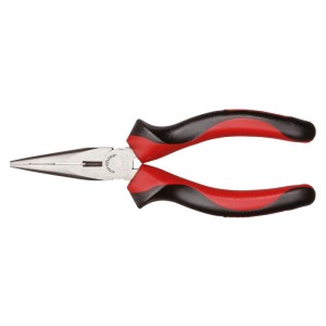 Клещи дългоусти прави L=160mm 2C-handle GEDORE RED