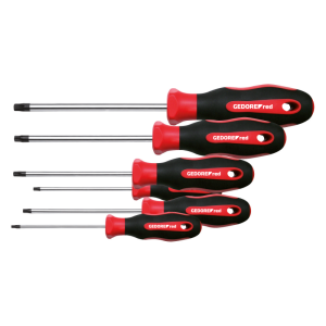 Комплект отвертки 2К дръжка T10-40 6части GEDORE RED
