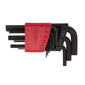 К-т шестограми Г-образни 1.5-10mm 9части GEDORE RED