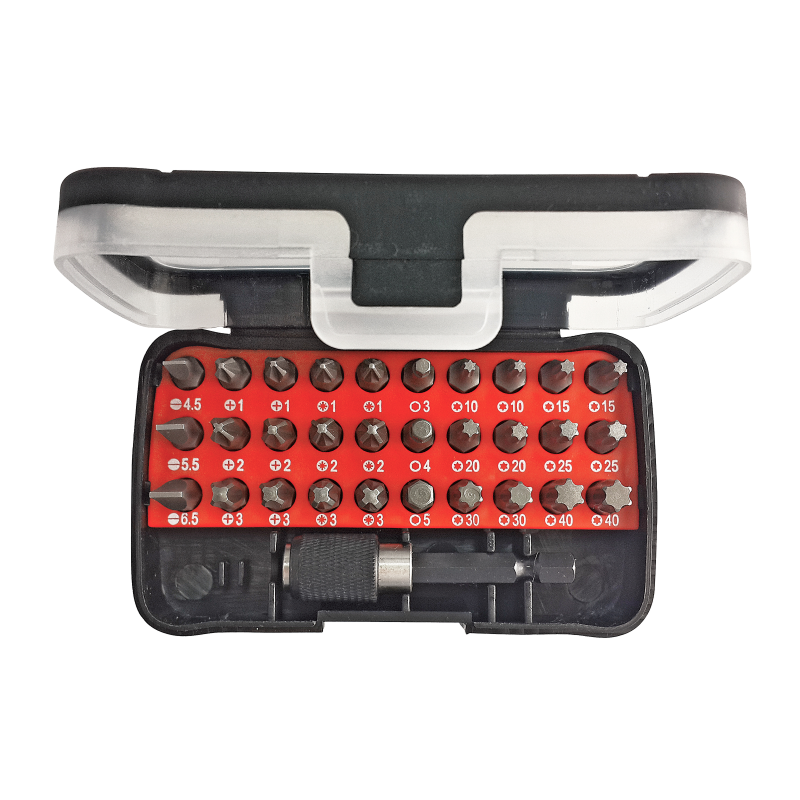 К-т битове 1/4 SL+PH+PZ+TX+ hex. 32части GEDORE RED