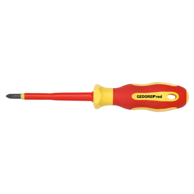 Изолирана отвертка кръстата VDE GEDORE RED