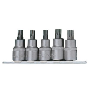 Вложки 1/2" накрайник TORX (T40-T60) комплект 5 бр./ 4051 FORCE