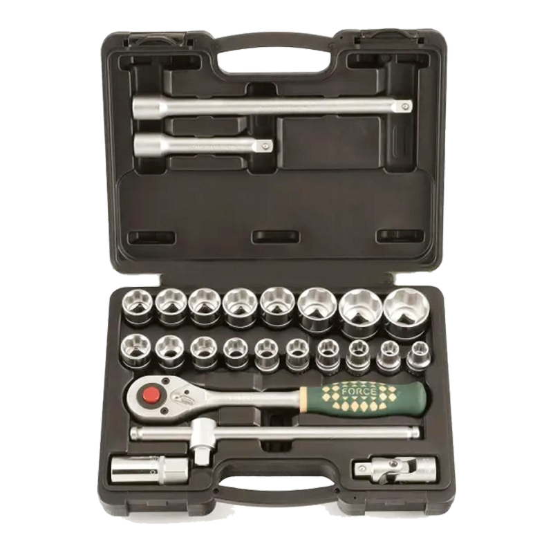 Гедоре 1/2" шестостен (10-32mm), пластмасов куфар, 24 ч./ 4246B-5 FORCE