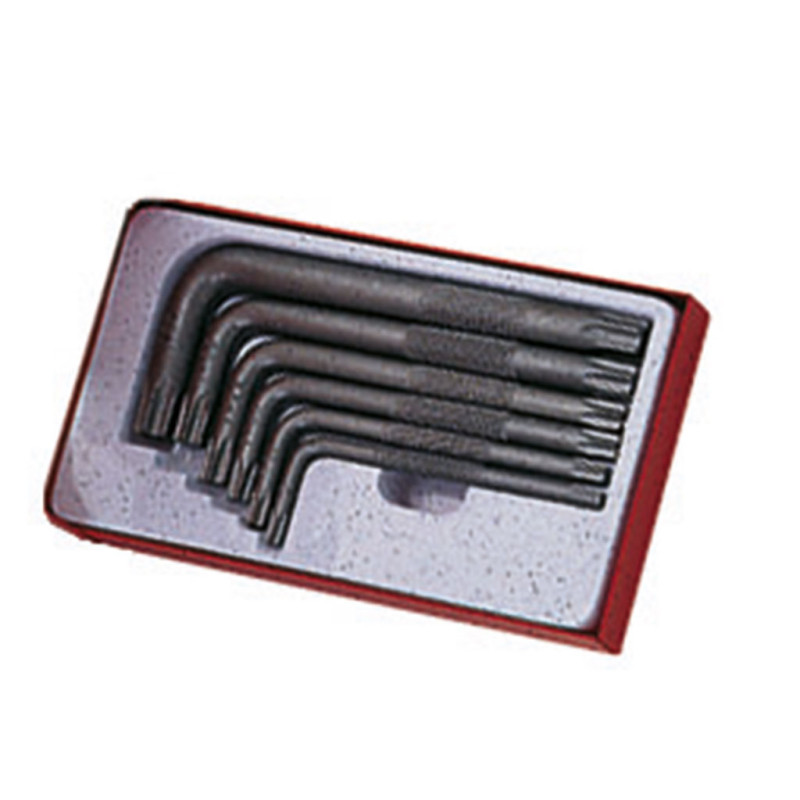 Шестограм Г- образен TORX (T25 - T55) комплект 6 ч./ 5502 FORCE