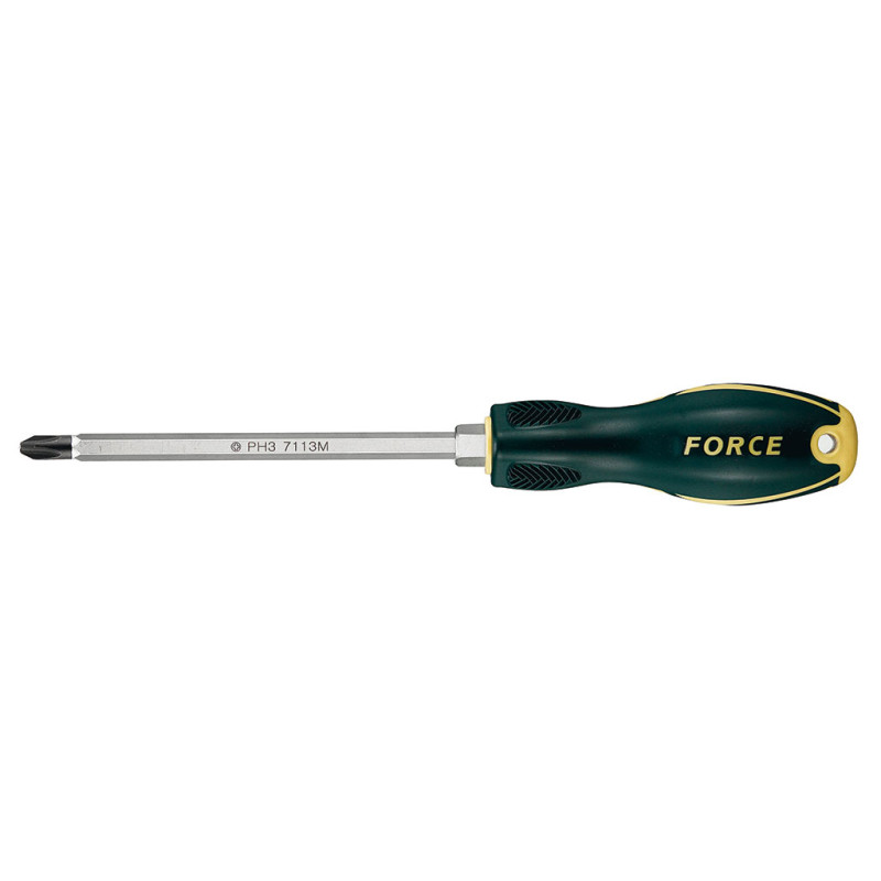 Отвертка кръстата шестостенно стебло PH3 L150/ 7113 FORCE