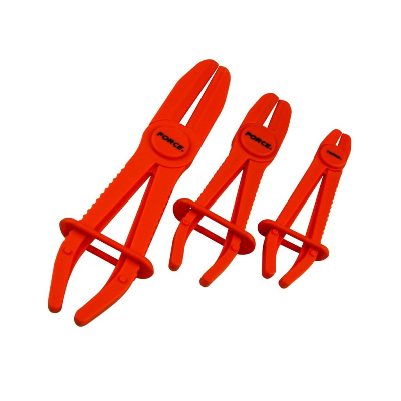 Пластмасови клещи за пристягане на маркуч  к-кт 3 бр. (до 10mm, 15mm, 24mm)/ 903G12 FORCE