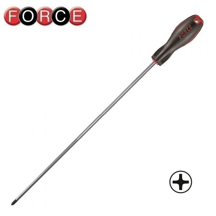 Отвертка кръстата удължена Force