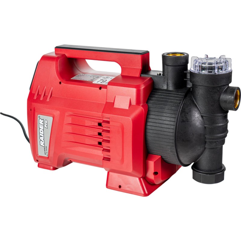 Помпа водна 1100W 1" 77L/min 45m воден филтър LCD RDP-WP80
