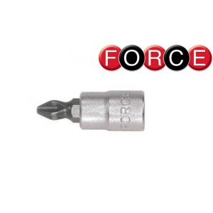 Вложка за гедоре 1/4'' с накрайник кръстат PH FORCE