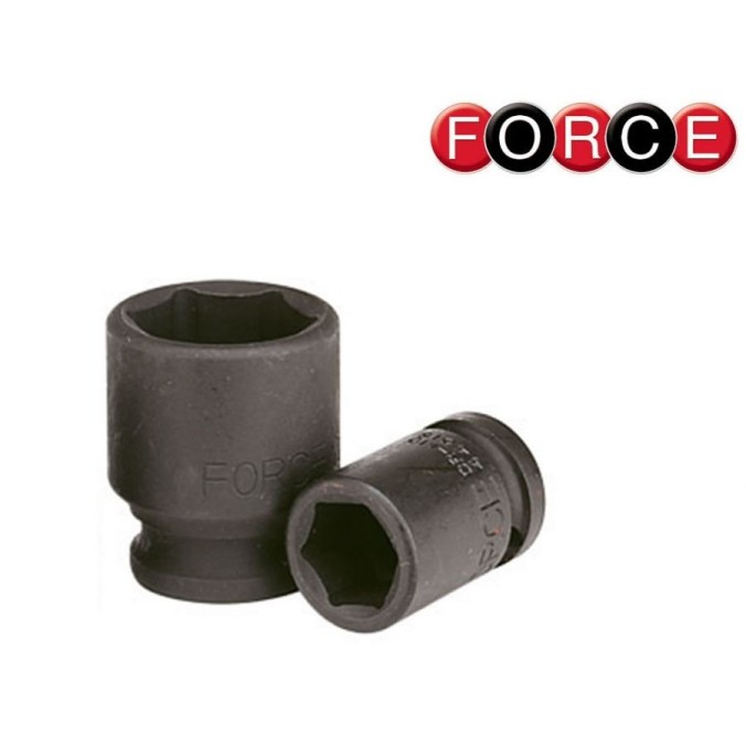 Вложка за гедоре ударна 6-стенна 3/4" къса FORCE