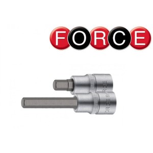 Вложка за гедоре 1/2'' с накрайник шестограм FORCE