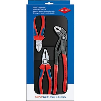 Клещи комбинирани, резачки и гарга 3бр к-т KNIPEX