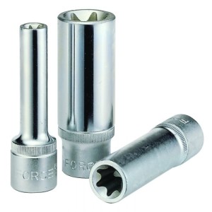 Вложка 1/4" удължена E-TORX FORCE