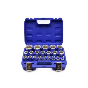 Вложки 1/2'' 8-36мм 12-стен к-т 21бр