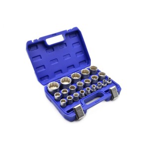 Вложки 1/2'' 8-36мм 12-стен к-т 21бр