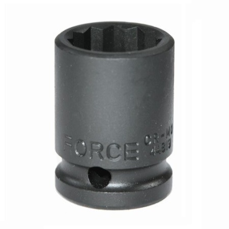 Вложка ударна дванадесетостенна 1/2" Force