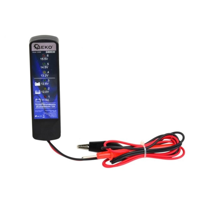 Тестер за проверка на акумулатори 12V