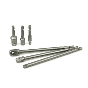 Адаптор за винтоверт от 1/4 HEX на 1/4", 3/8", 1/2" 6бр