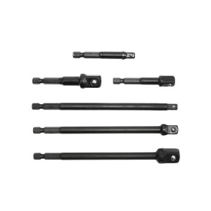 Ударни адаптор за винтоверт 1/4 HEX на 1/4", 3/8", 1/2" 6бр
