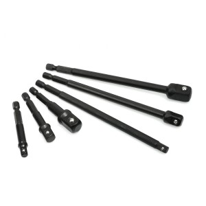 Ударни адаптор за винтоверт 1/4 HEX на 1/4", 3/8", 1/2" 6бр