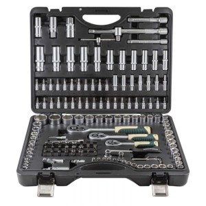 Гедоре 150 части 6-стен 1/4''&3/8''&1/2'' RockForce