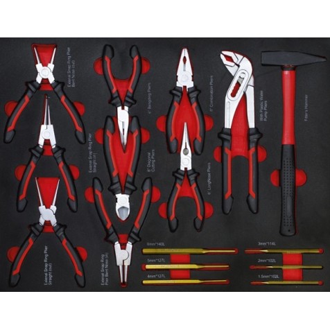 Количка с инструменти 151ч 6 чекмеджета EVERFORCE