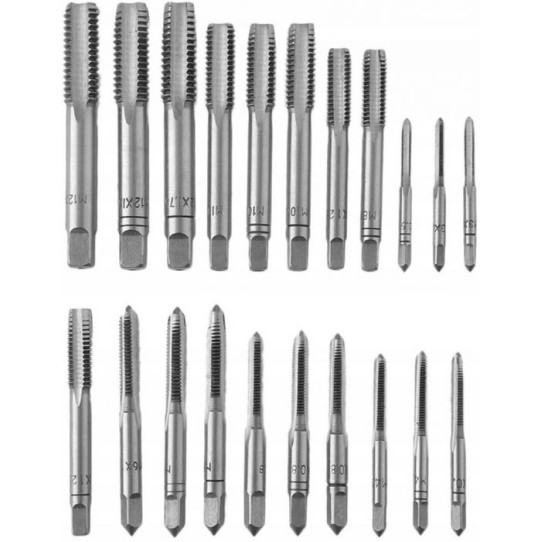 Флашки и метчици M3-M12 к-т 32ч
