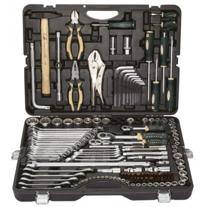 Гедоре 142+6 части 1/2''&1/4'' 4-32мм 6 и 12-стен RockForce