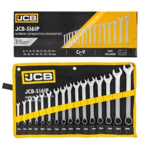 К-т звездогаечни ключове 6-24мм 16ч 5161P JCB