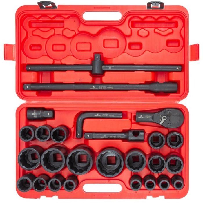 Гедоре 26 части 3/4' и 1'' 17-65мм EVERFORCE