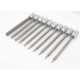 Вложка 3/8" накрайник TORX L-140мм к-т 10 бр на подложка