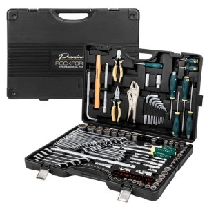 Гедоре 142+6 части 1/2''&1/4'' 4-32мм 6 и 12-стен RockForce Premium