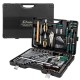 Гедоре 142+6 части 1/2''&1/4'' 4-32мм 6 и 12-стен RockForce Premium