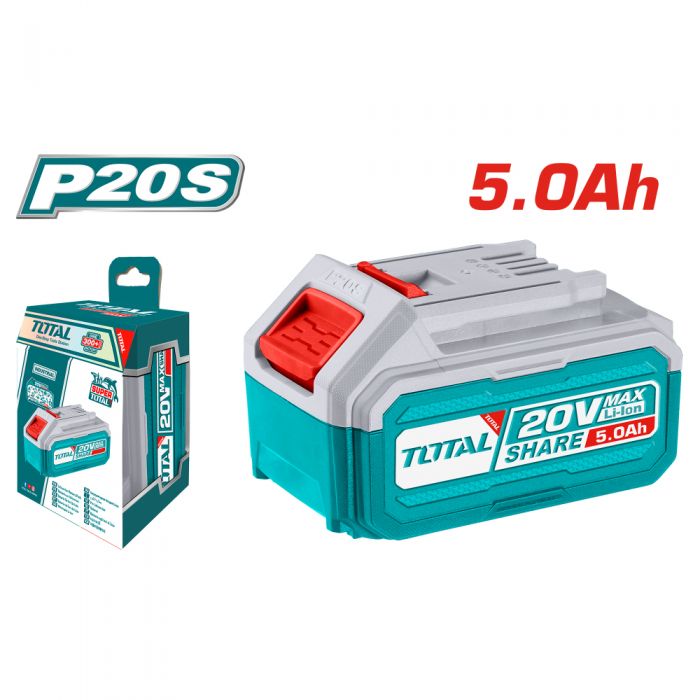 Акумулаторна батери Li-Ion 20V 5.0Ah TOTAL INDUSTRIAL