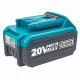 Акумулаторна батери Li-Ion 20V 5.0Ah TOTAL INDUSTRIAL