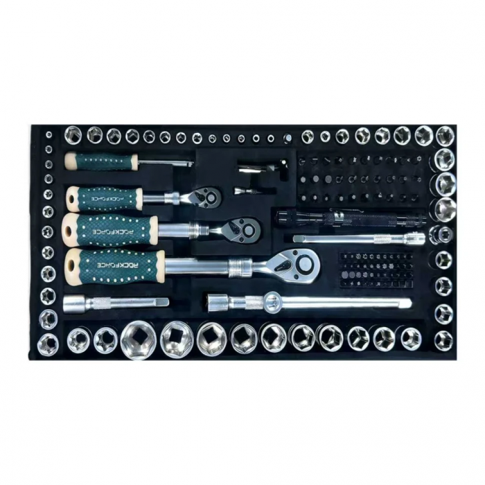 Количка с инструменти 216ч 5чекмеджета ROCKFORCE