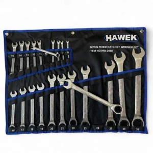 Ключове с тресчотка 6-32мм HW-2040 HAWEK
