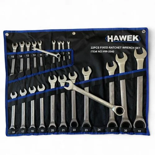 Ключове с тресчотка 6-32мм HW-2040 HAWEK