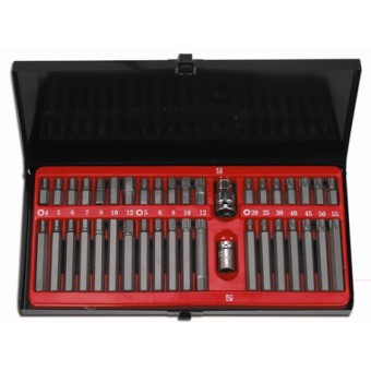 Накрайници торкс 3/8'' & 1/2'' к-т 41бр RICO