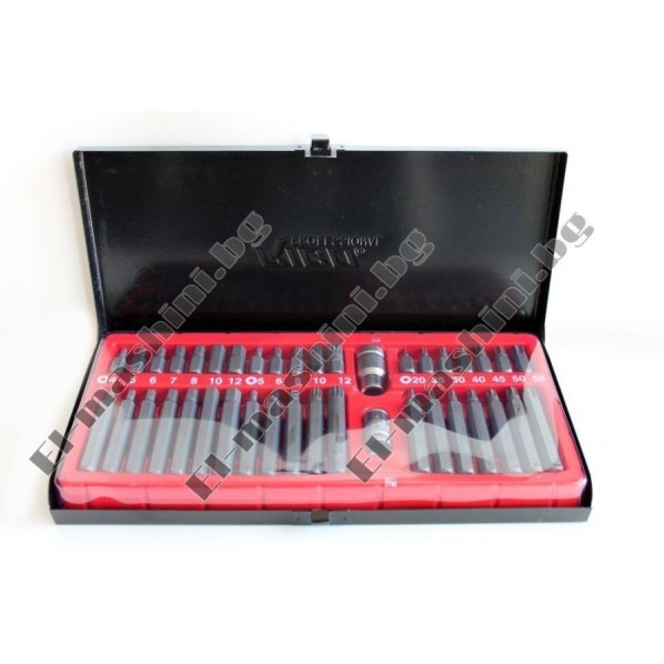Накрайници торкс 3/8'' & 1/2'' к-т 41бр RICO