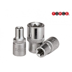 Вложка за гедоре 1/4" женска еврейска звезда къса FORCE    