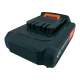 Акумулаторна двускоростна бормашина 18V, 1 батерия 1500mAh Li-ion DAEWOO