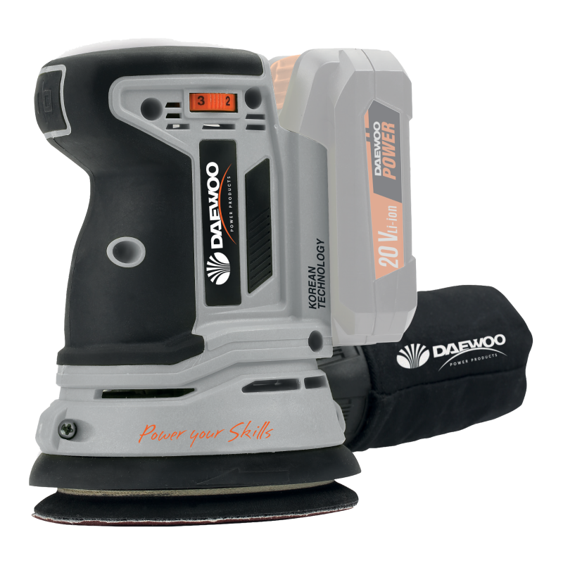 Ексцентършлайф акумулаторен U-FORCE 20 V DAEWOO
