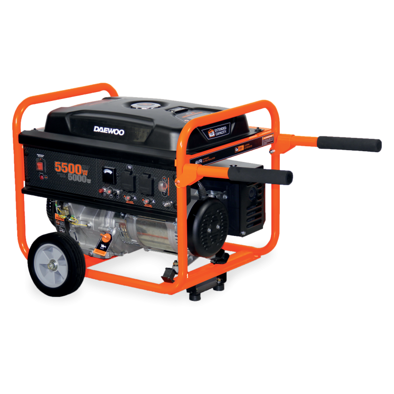 Генератор бензинов max. 5500W, 389CC DAEWOO