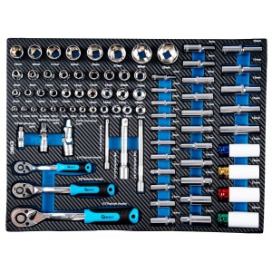 Количка с инструменти 7 чекмеджета 258ч GEKO