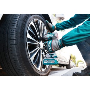 Акумулаторен ударен безчетков гайковерт 1/2" 20V 600Nm 2х4Ah TOTAL INDUSTRIAL