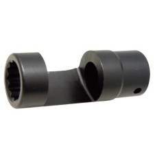 Вложка за дюзи прорязана 1/2''х21мм 12-стен L-78мм Dura Chr-Мо Hans Tools