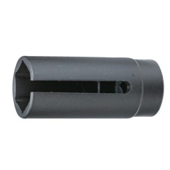 Вложка прорязана 1/2''х29мм (За вакуум сензори) 6-стен L-90мм Dura Chr-Мо Hans Tools