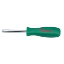 Върток за гедоре 1/4'' ръчен с квадрат на дръжката Dura Chr-V Hans Tools