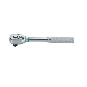 Тресчотка за гедоре 3/8'' без изолация L-180мм 72зъба Dura Chr-V Hans Tools